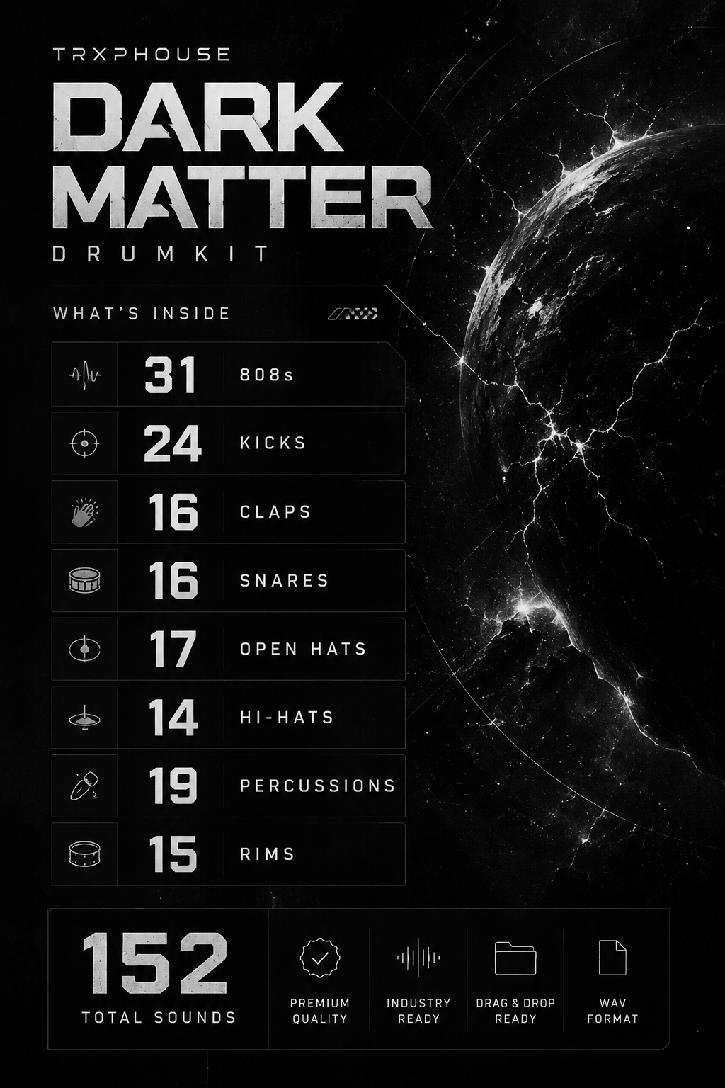 DARK MATTER DRUMKIT
